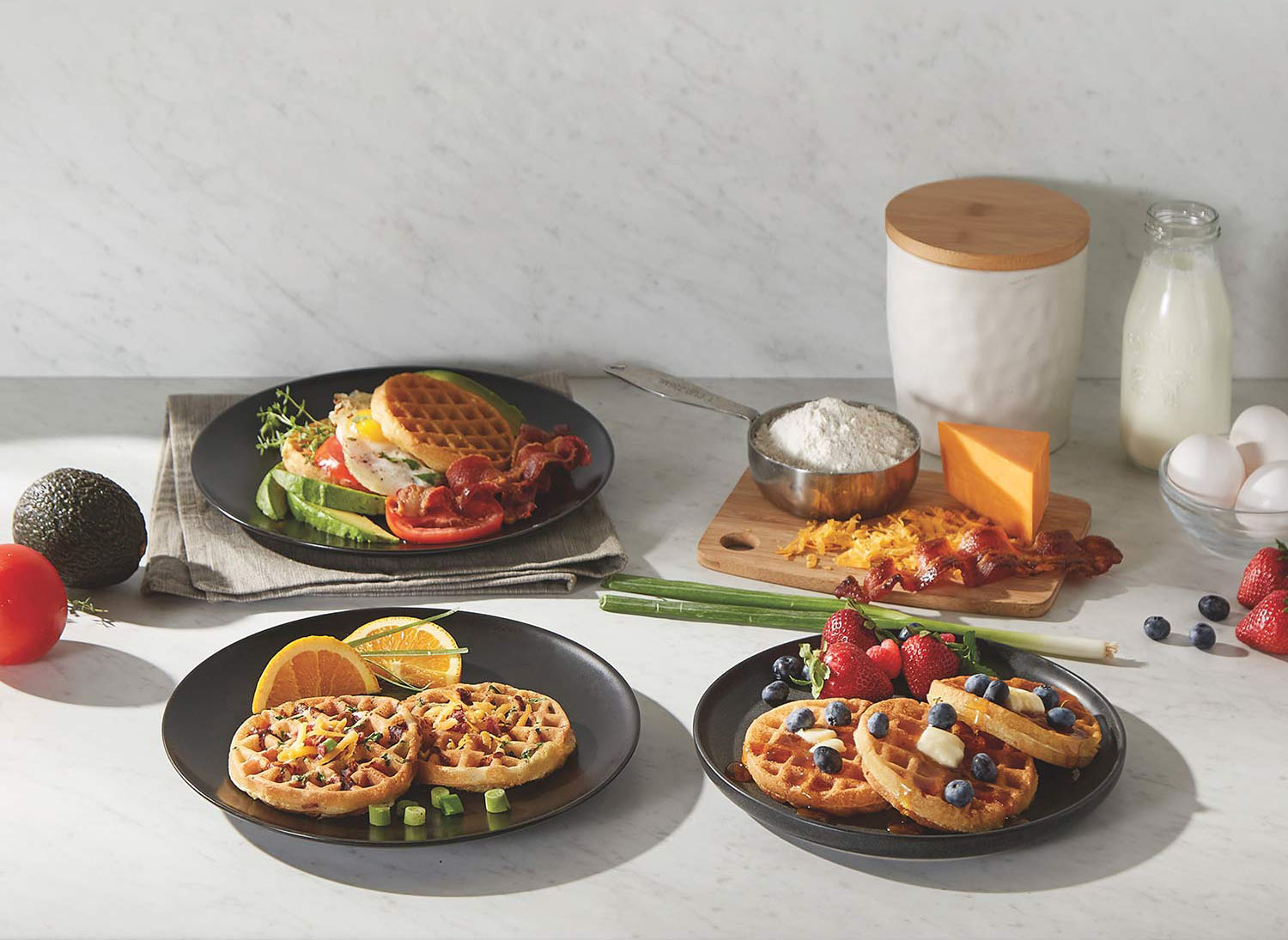 petite double nonstick waffle maker